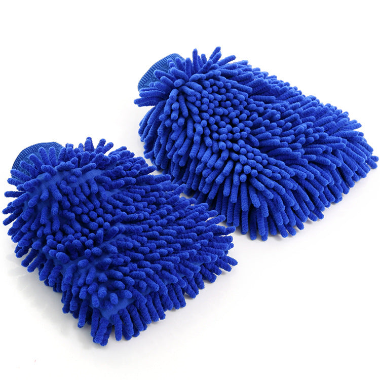 Chenille Double-Sided Car Wash Gloves Coral Insect Thickeneded 60g Car Wash Cleaning Supplies Car Rag Manufacturer Wholesale