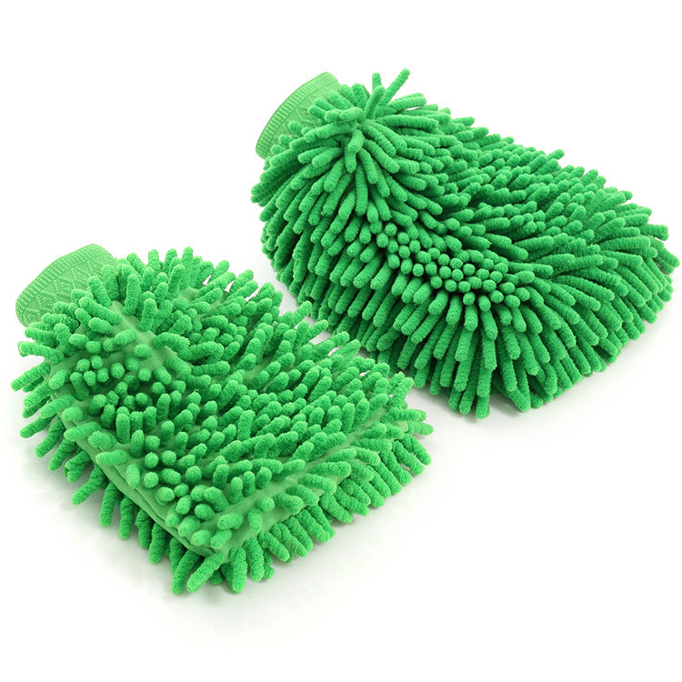Chenille Double-Sided Car Wash Gloves Coral Insect Thickeneded 60g Car Wash Cleaning Supplies Car Rag Manufacturer Wholesale