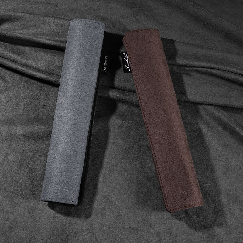 Suede car seat belt shoulder protective cover safety belt lengthened car protective cover car interior supplies men