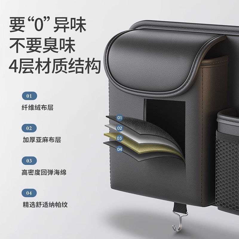 Car Storage Hanging Bag Car Seat Back Storage Bag Car Seat Back Storage Box Car Interior Decoration Supplies