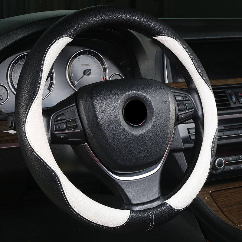 Cross-border car handle cover four seasons GM supplies not easy to slip sweat-absorbent comfortable car steering wheel cover wholesale
