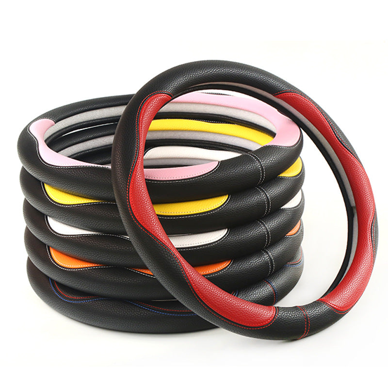 Cross-border car handle cover four seasons GM supplies not easy to slip sweat-absorbent comfortable car steering wheel cover wholesale