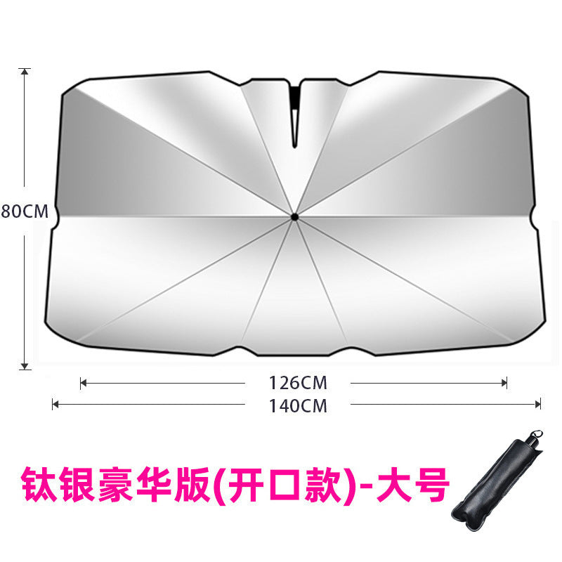 Car Sunshade, Front Windshield, Sun Protection, Heat Insulation, Sunshade, Cross-Border Car Front Sunshade, Summer Supplies