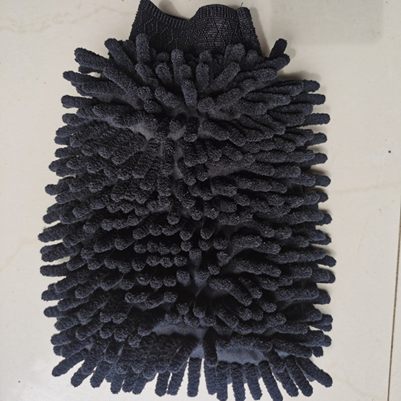Chenille Double-Sided Car Wash Gloves Coral Insect Thickeneded 60g Car Wash Cleaning Supplies Car Rag Manufacturer Wholesale