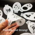Face Painting Stencil - Halloween Stencils Collection